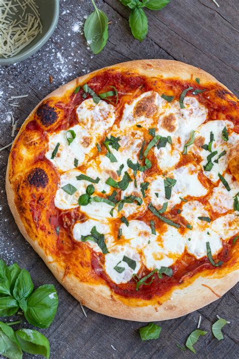 Easy Margherita Pizza Recipe The Salty Marshmallow