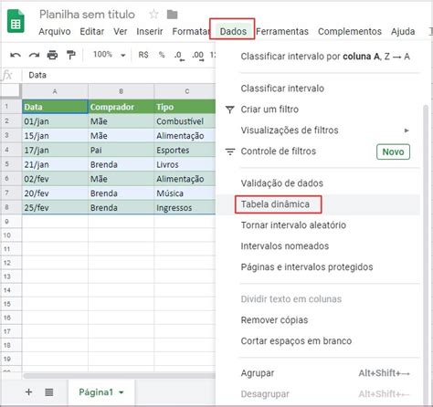 Aprenda a criar tabela dinâmica no Excel e no Google Planilhas AppGeek