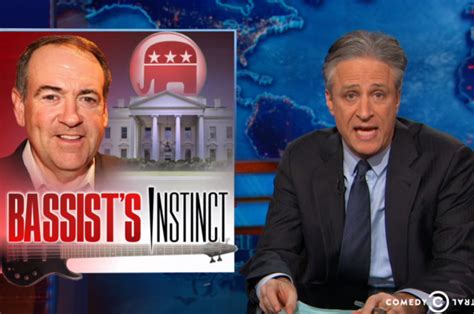 jon stewart rips into mike huckabee s outrageous remarks about same sex marriage