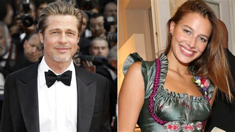 Brad Pitt And German Model Nicole Poturalski Spotted