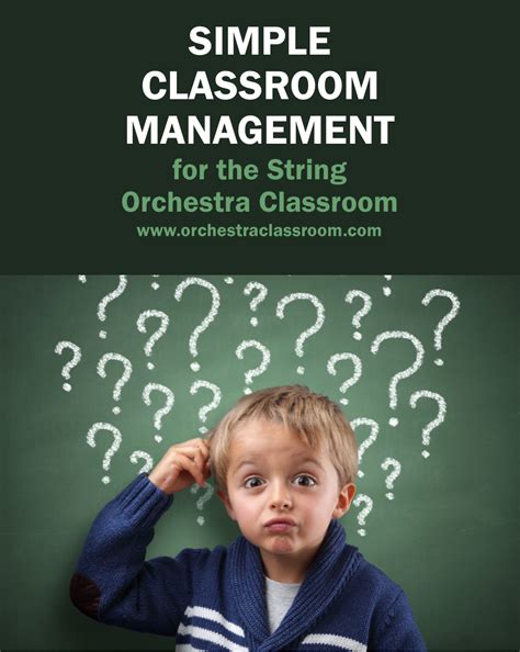 Orchestra Classroom Reader Question Classroom Management And