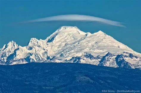 Mount Baker On Chilly December Morning Its A Beautiful Stste