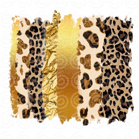 Background Png Leopard Background Download Gold Leopard Etsy Leopard Print Background