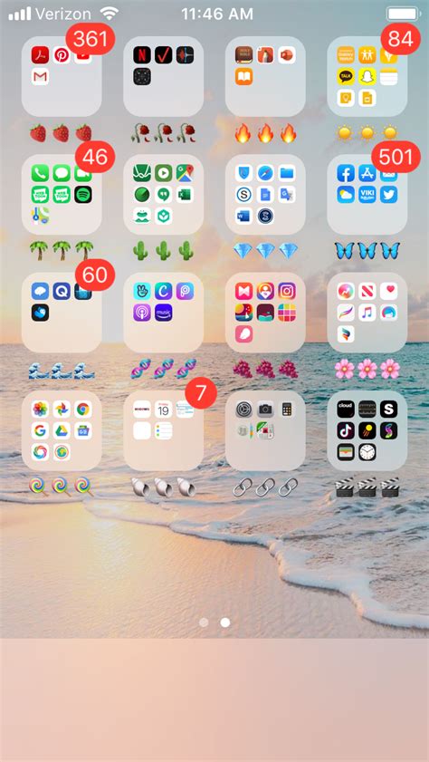 If anything else, it will get you into the habit of sorting your applications early, and. a cute way to organize your phone! #aesthetic | Phone apps ...