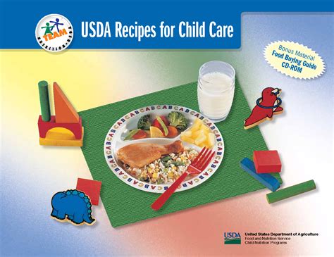 USDA Recipes for Child Care Nutrition Meal Plan, Nutrition Website
