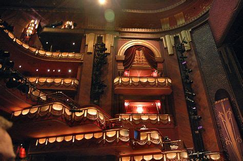 The Lavish Auditorium Of The Prince Edward Theatre The Theatre Is Split Over Three Levels The