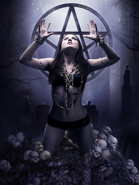 The Priestess By Curly As If On Deviantart Black Metal Girl