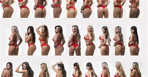 All 27 Candidates For This Years Miss Bum Bum Competition In Brazil