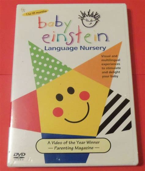 Baby Einstein Language Nursery Dvd 2002 For Sale Online Ebay