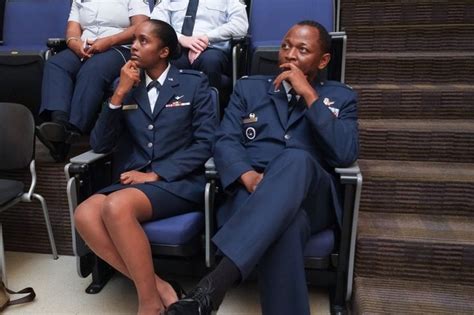Overcoming Struggles Air Force Rotc Cadet Graduate Takes Oath To Become 2nd Lieutenant