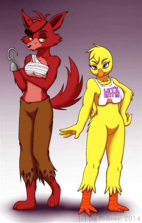 Foxy And Chicha Look Sexyer Than Ever By Theflamealchemist28 D8i0a35