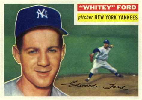 The 1961 new york yankees played 162 games during the regular season, won 109 games, lost 53 games, and finished in first position. 1956 Topps Whitey Ford #240 Baseball Card Value Price Guide
