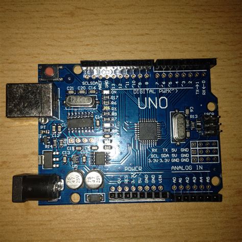 Arduino Uno On Led And L Led Blinking Red First Time Ide 1x