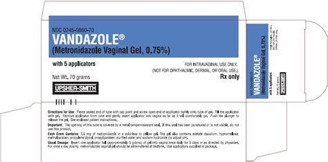 Vandazole Fda Prescribing Information Side Effects And Uses