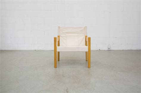 His fascination with natural materials is seen in the use of strong canvas and solid oak. Borge Mogensen Style Canvas Safari Lounge Chair | Chair ...
