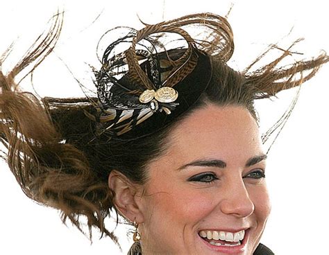 Hairy Situation From Kate Middletons Hats And Fascinators E News