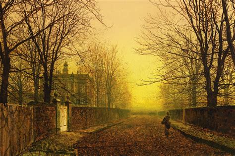John Atkinson Grimshaw 1836 1893 Golden Autumn Rmuseum