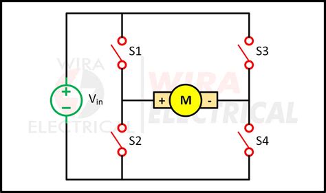 H Bridge Circuit Applications And Explanations Wira Electrical