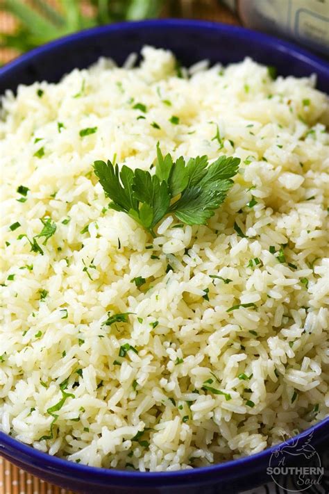 Instant Pot Garlic And Herb Rice A Southern Soul Garlic Rice Pilaf