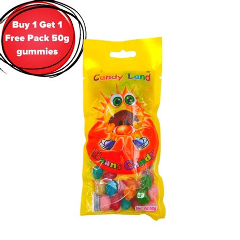 Candyland Jelly Beans Fruity Flavor Candy Pack 50g Shopee Philippines