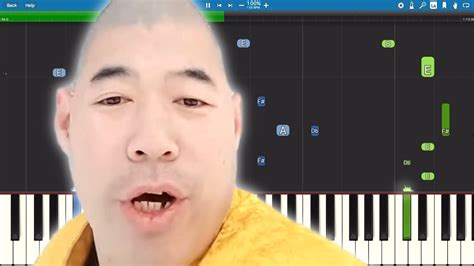 Xue Hua Piao Piao Piano Tutorial Egghead Man In Snow Meme Youtube