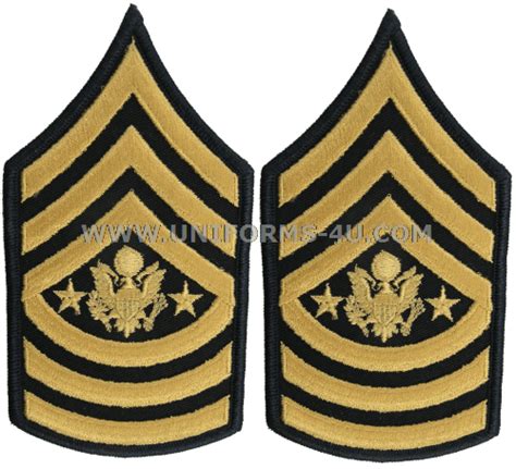 Us Army Sergeant Major Of The Army Chevrons