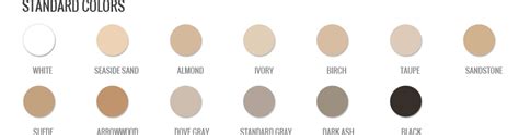 Power Grout Color Chart