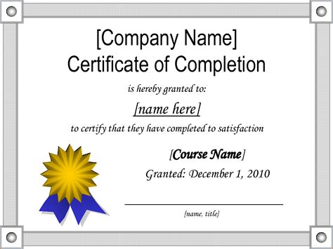 sample certificate  completion teknoswitch
