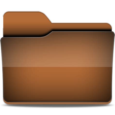 1 Result Images Of Brown Folder Icon Png Png Image Collection