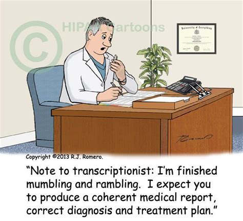 Funny Medical Records Medical Transcriptionist Medical Humor
