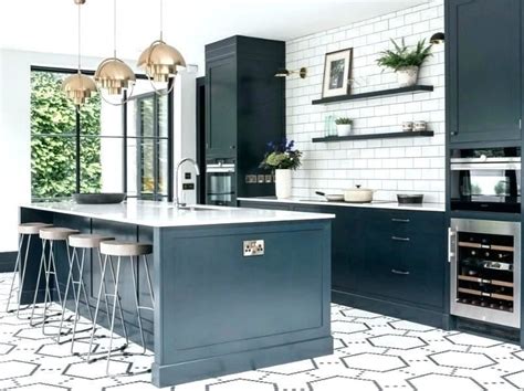 Ideas For Tile Floors In Kitchens Modern Kitchen Tile Floor Kitchen