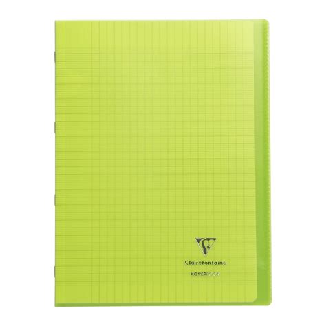 Cahier Polypro Format A4 21 X 29 7 Cm Koverbook Clairefontaine