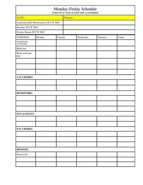 Astounding Adults Printable Free Editable Chore Chart Adults Chore