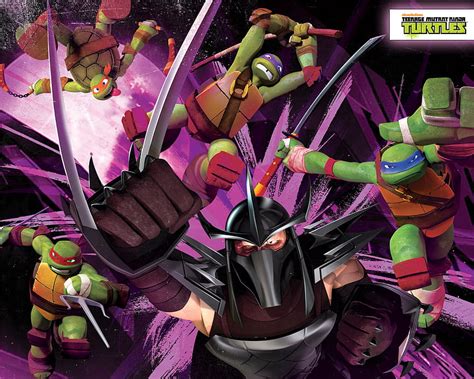 1366x768px 720p Free Download Teenage Mutant Ninja Turtles Vs