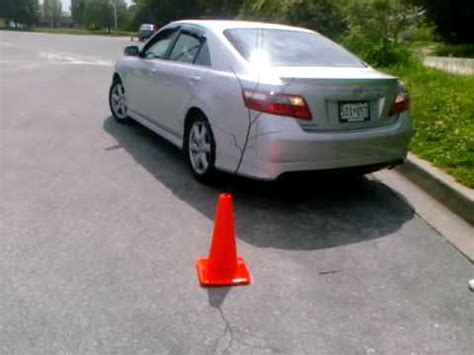 If you've never parallel parked before, consider bringing plastic bins or cones to a parking lot and practice parallel parking between them. parallel parking - YouTube