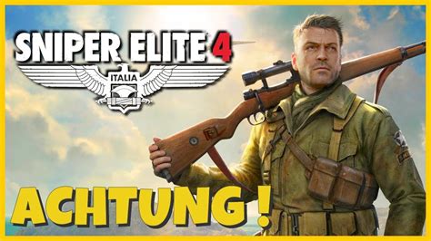 Sniper Elite 4 Le Sans Faute Enfin Presque Gameplay Fr Youtube