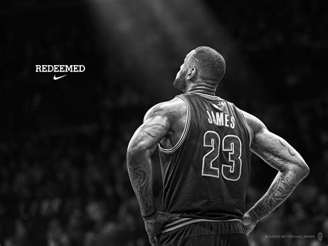 Lebron James Redeemed Nike Poster Behance