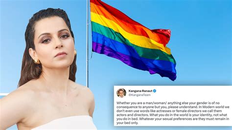Amidst Sc Hearing On Same Sex Marriage Kangana Ranaut Says Sexual