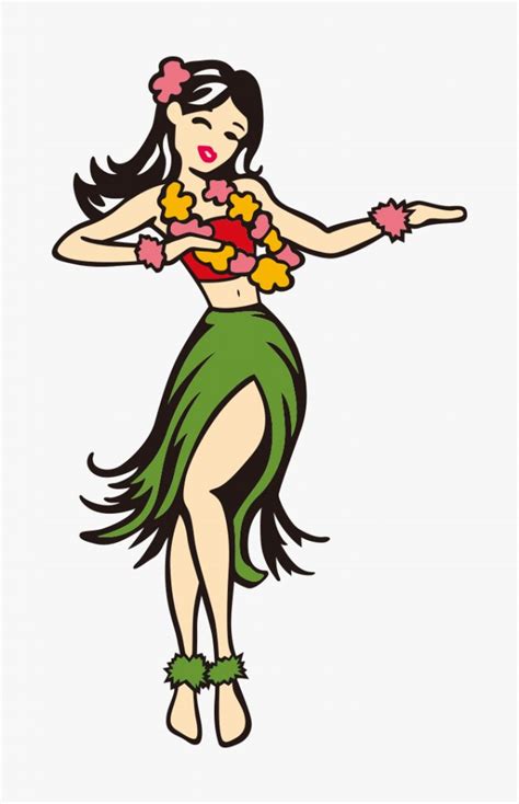 Hawaiian Hula Girl Ai Illustrator File Us500 Each Ai And Png File