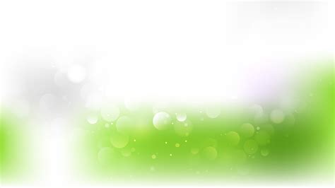 Free Green And White Blur Bokeh Background