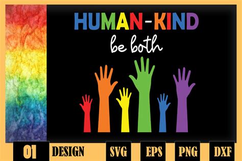 Human Kind Be Both Equality Lgbt Graphic By Skinite