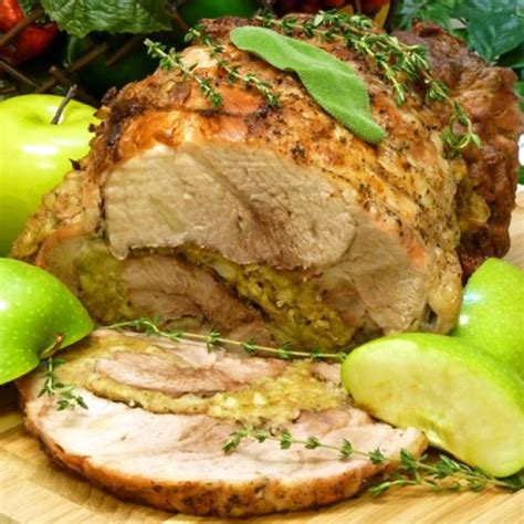 If your roast is bigger, simply increase the cooking time accordingly. Pork Roast with Apple Stuffing | Recipe | Pork roast ...