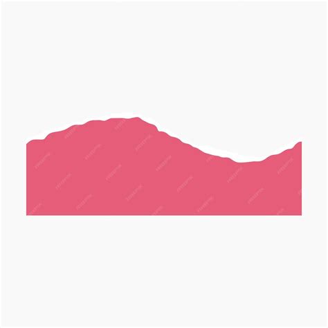 Premium Vector Pink Ripped Paper