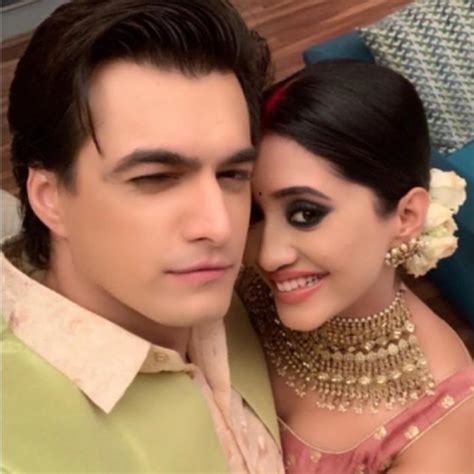 Yrkkh Mohsin Khan And Shivangi Joshis Cutest Selfies Compiled That