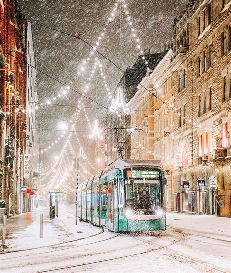 Live To Explore On Instagram Snowy Days In Helsinki Photography By