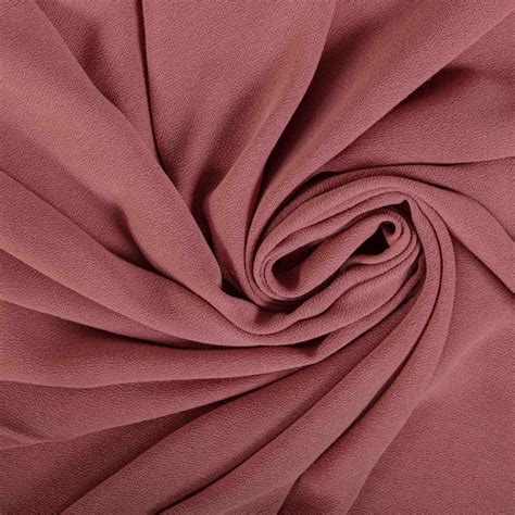 Tecido Crepe De Viscose Estonado Rosa Blush Na Riviera Tecidos Finos