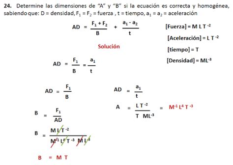 Ecuaciones Dimensionales