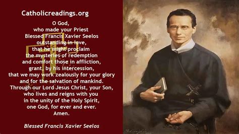 Blessed Francis Xavier Seelos Feast Day October 5 2023 Catholic