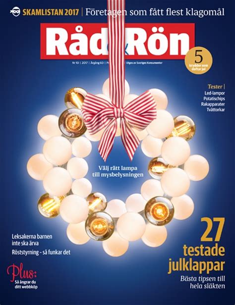 In the words of the company's founder: Råd & Rön Prenumeration - Tidningskungen.se