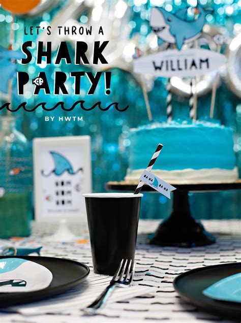 Shark Themed Birthday Decorations Shelly Lighting